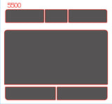 Track & Button Skinz for Dell Latitude 5500