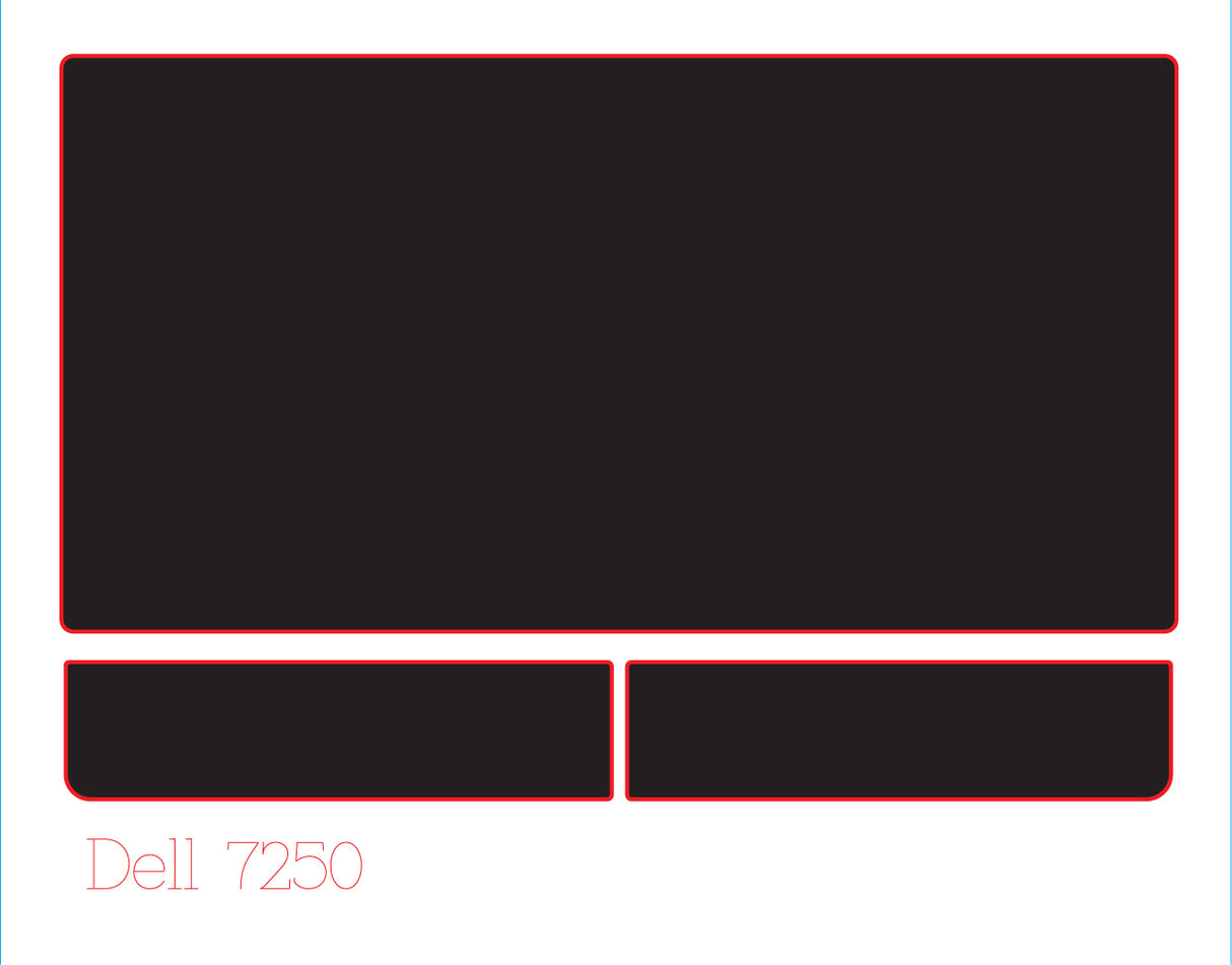 Track & Button Skinz for Dell Latitude 7250