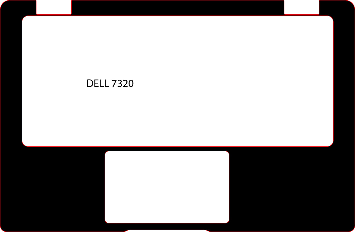 Palm & Track Skinz for Dell Latitude 7320