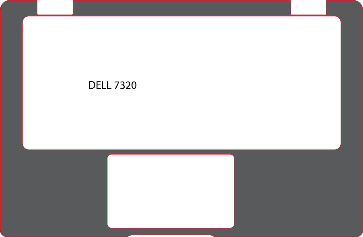 Palm & Track Skinz for Dell Latitude 7320