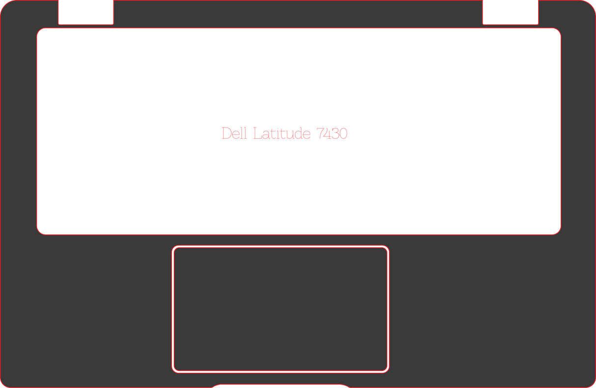 Palm & Track Skinz for Dell Latitude 7430