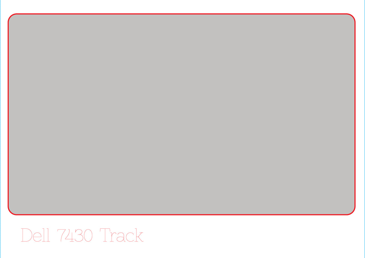 Track & Button Skinz for Dell Latitude 7430