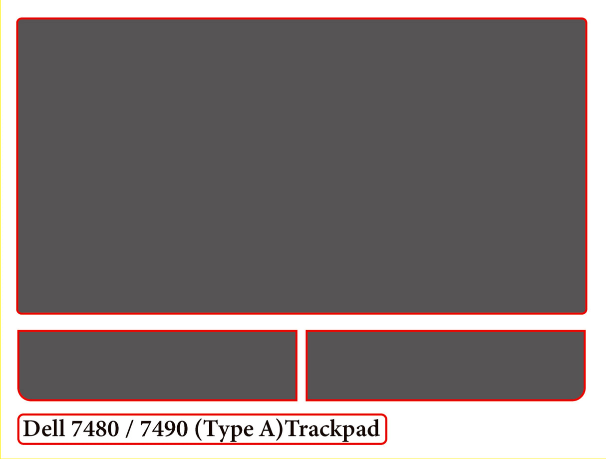 Track & Button Skinz for Dell Latitude 7480/7490