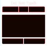 Track & Button Skinz for Dell Latitude 7480/7490