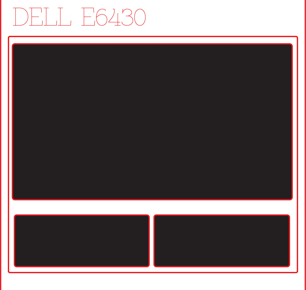 Track & Button Skinz® for Dell Latitude E6430