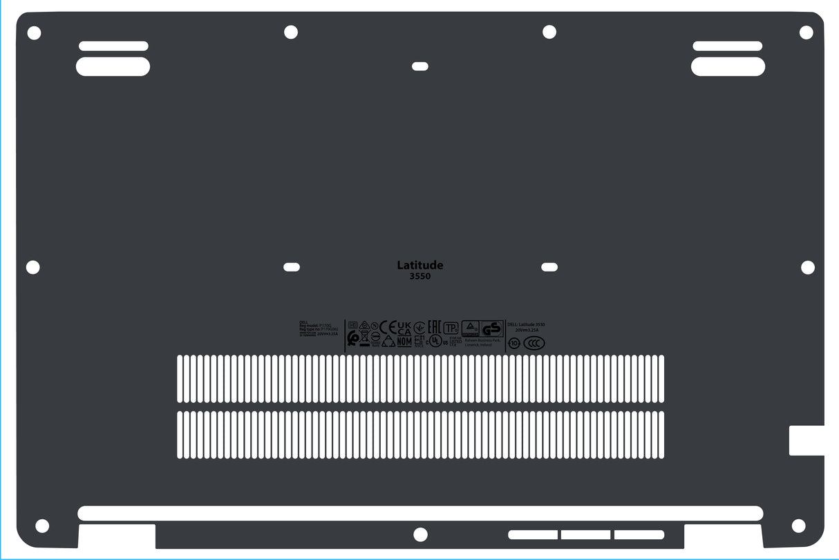 Base Skinz for Dell Latitude 3550