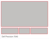 Track & Button Skinz for Dell Precision 7540