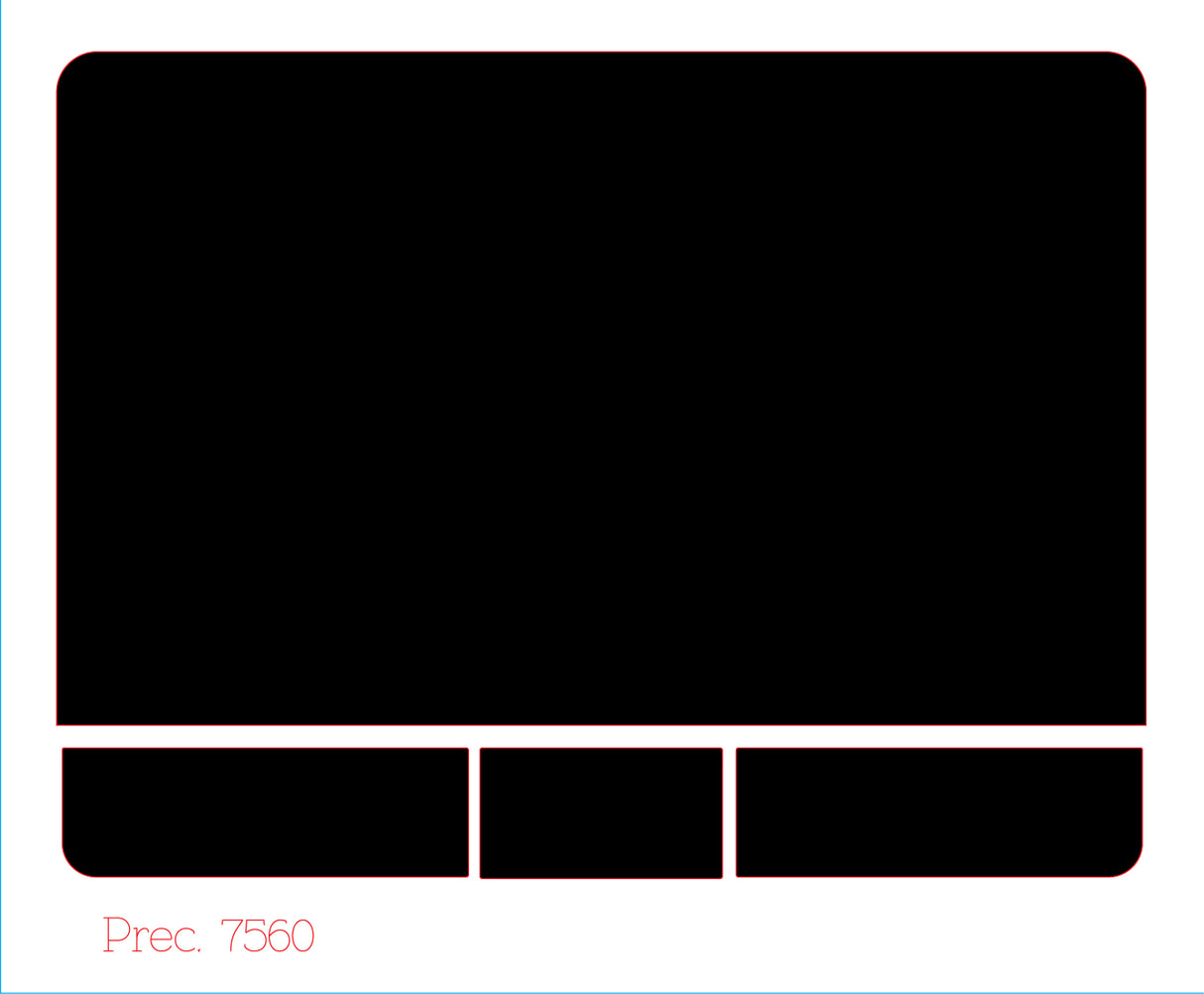 Track & Button Skinz for Dell Precision 7560