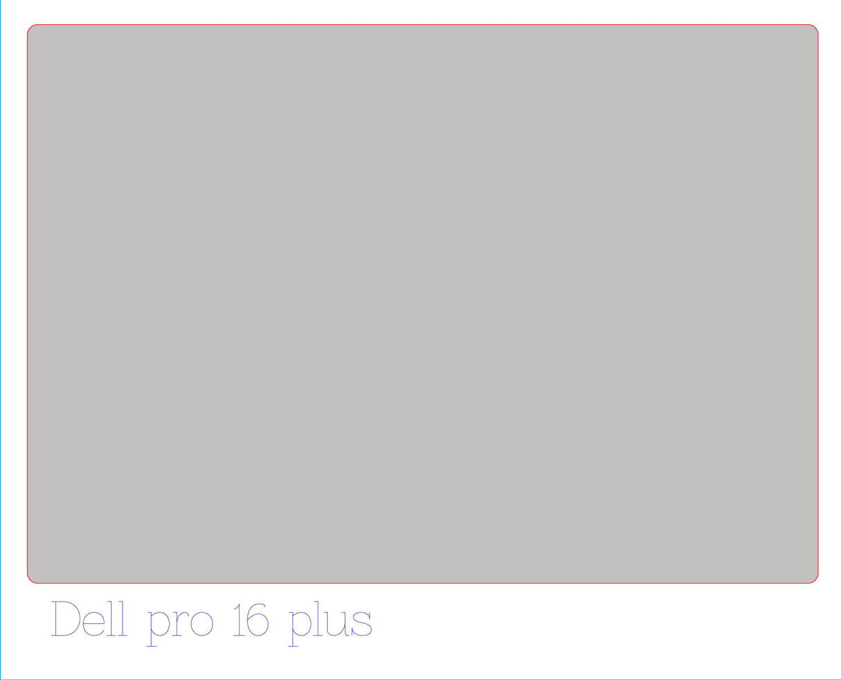 Track & Button Skinz® for Dell Pro 16 Plus