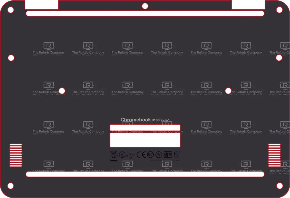 Base Skinz® for Dell Chromebook 3100 2in1