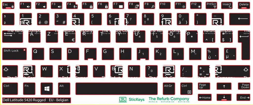 SticKeys® for Dell Latitude 5420 Rugged