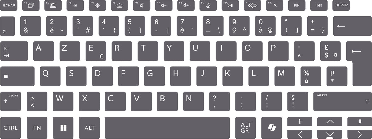 SticKeys for HP 8 G1i 14" / 8 G1i 14" Flip / X G1i 14 AI