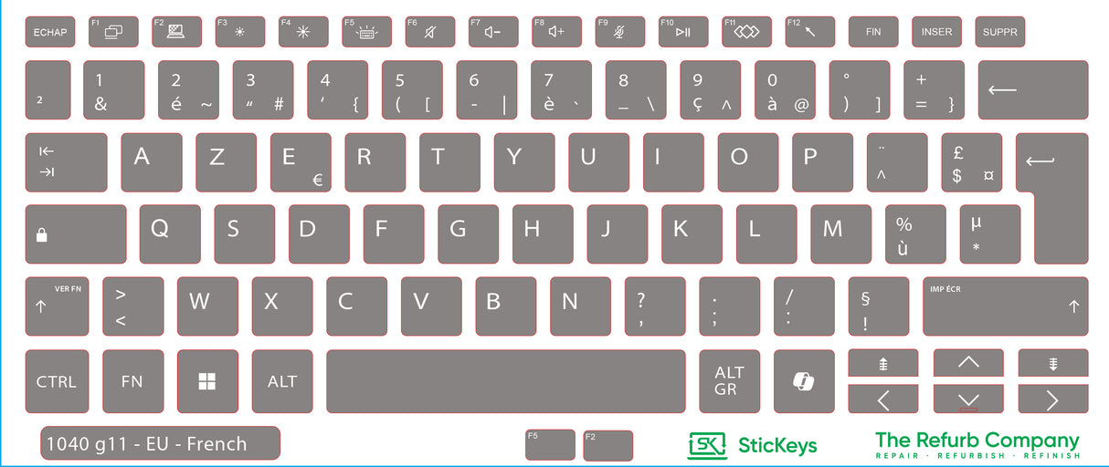 SticKeys for HP EliteBook 1040 g11