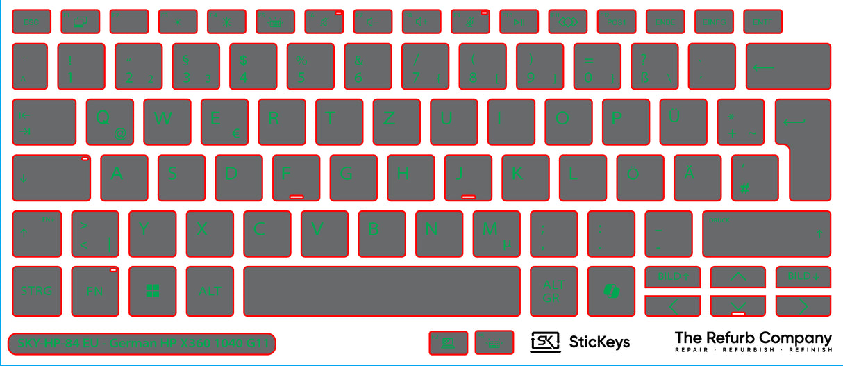 SticKeys for HP x360 1040 G11
