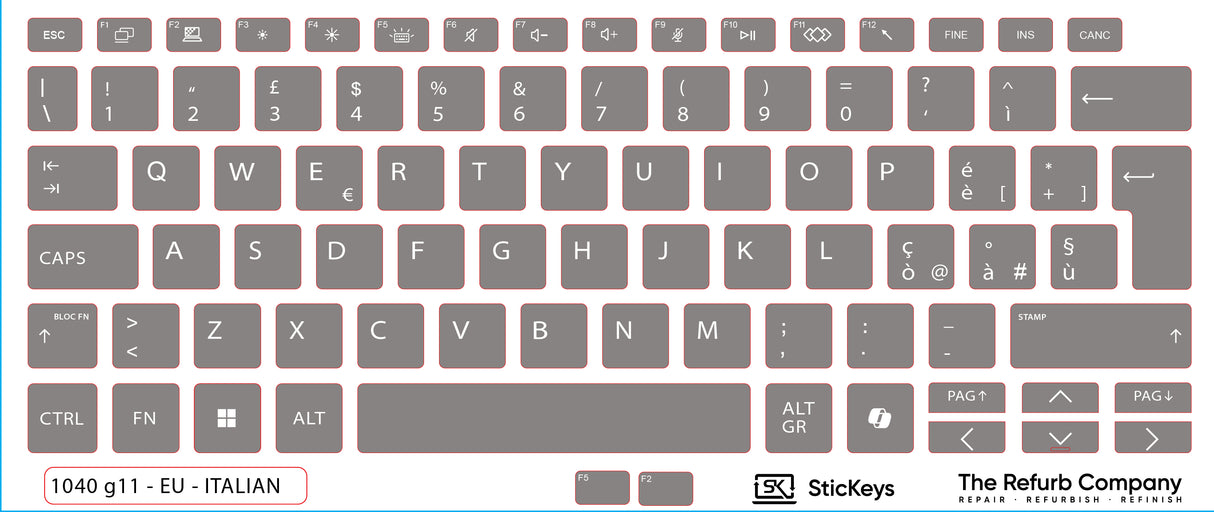 SticKeys for HP EliteBook 1040 g11