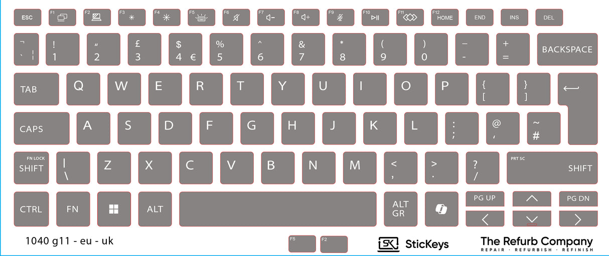 SticKeys for HP EliteBook 1040 g11
