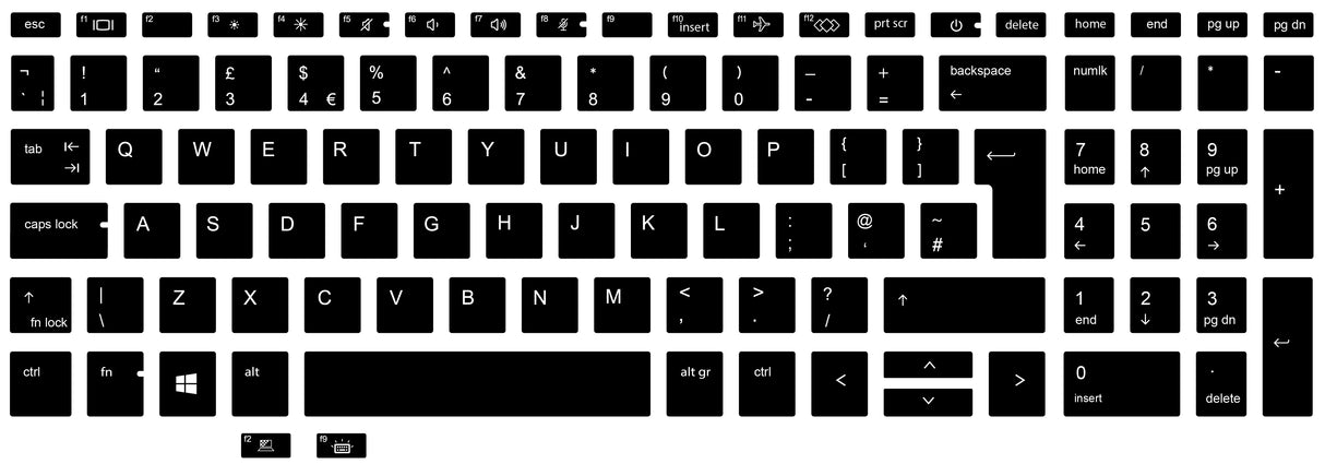 SticKeys for HP Zbook Firefly 16 G9/10