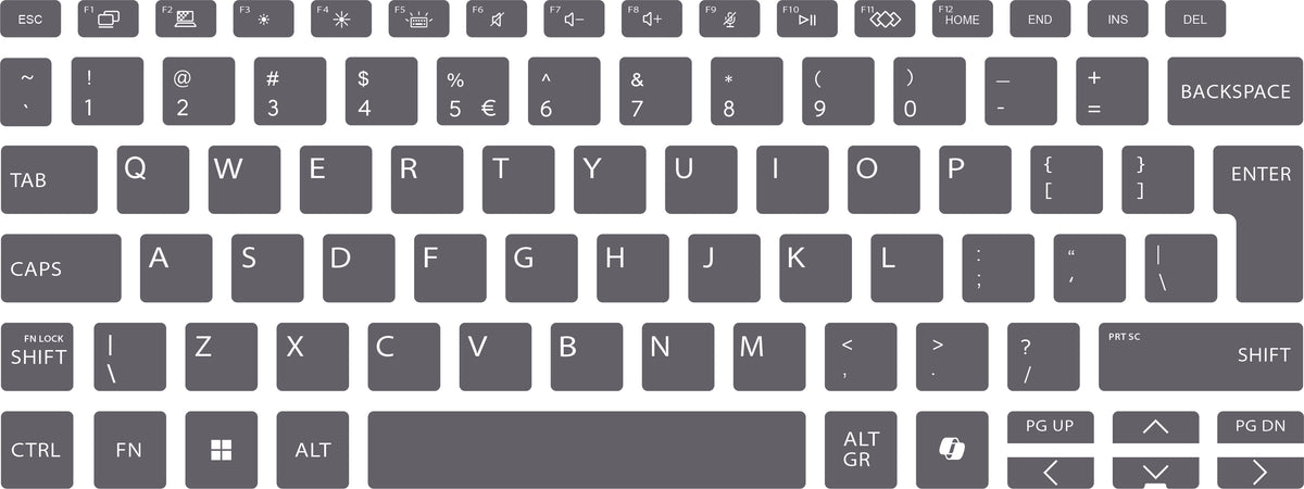 SticKeys for HP 8 G1i 14" / 8 G1i 14" Flip / X G1i 14 AI