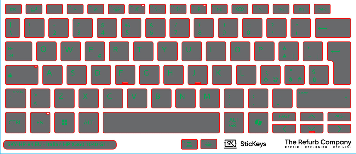 SticKeys for HP x360 1040 G11