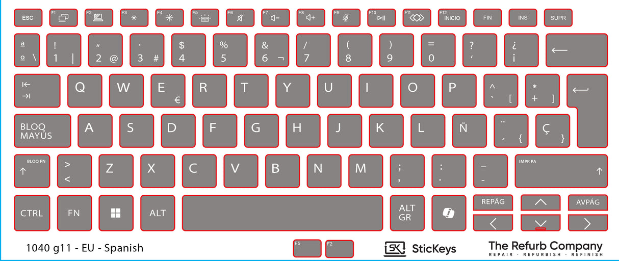 SticKeys for HP EliteBook 1040 g11