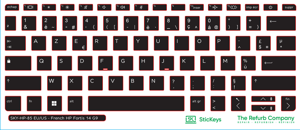 SticKeys for HP ProBook Fortis 14 G9