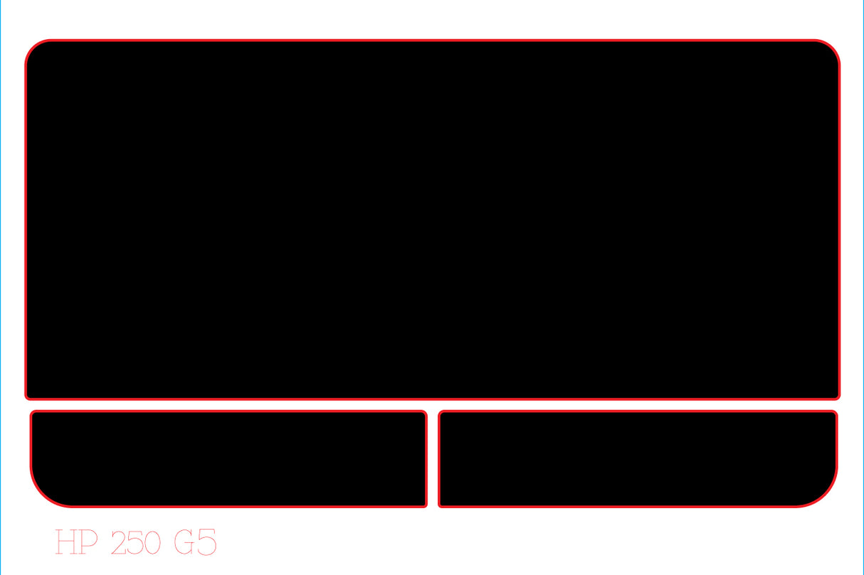 Track & Button Skinz for HP 250 G5