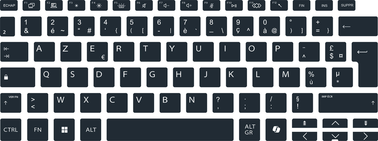 SticKeys for HP 8 G1i 14" / 8 G1i 14" Flip / X G1i 14 AI