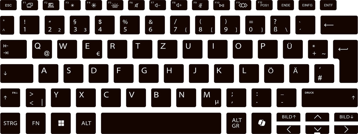 SticKeys for HP 8 G1i 14" / 8 G1i 14" Flip / X G1i 14 AI