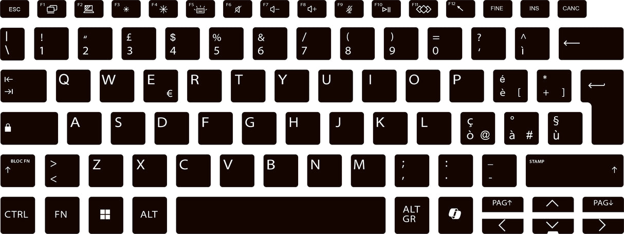 SticKeys for HP 8 G1i 14" / 8 G1i 14" Flip / X G1i 14 AI