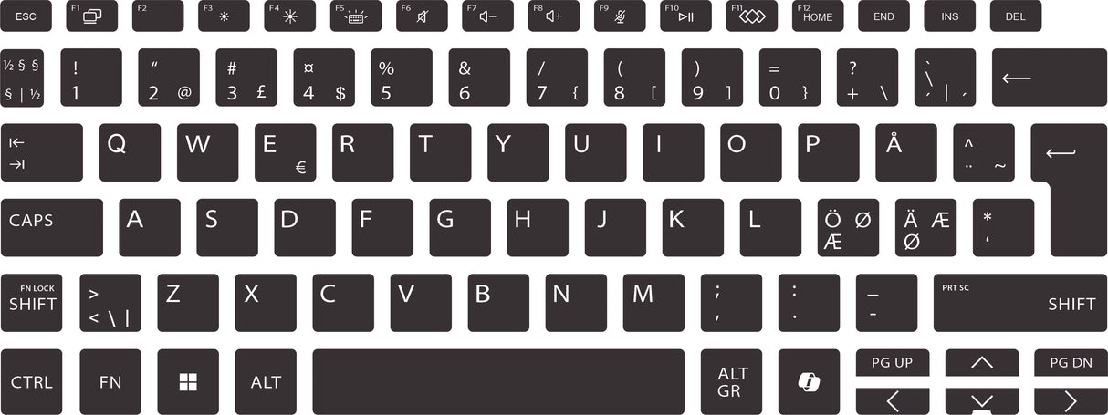 SticKeys® for HP 8 g1i 14"