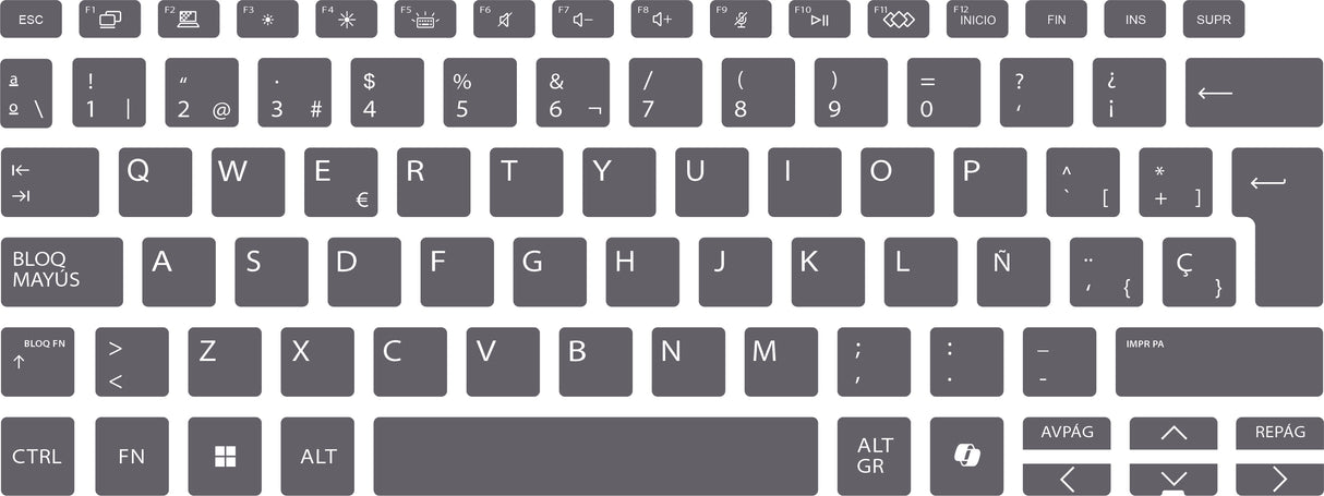 SticKeys for HP 8 G1i 14" / 8 G1i 14" Flip / X G1i 14 AI