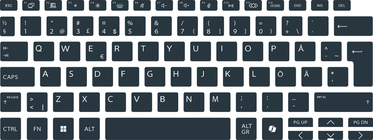 SticKeys for HP 8 G1i 14" / 8 G1i 14" Flip / X G1i 14 AI