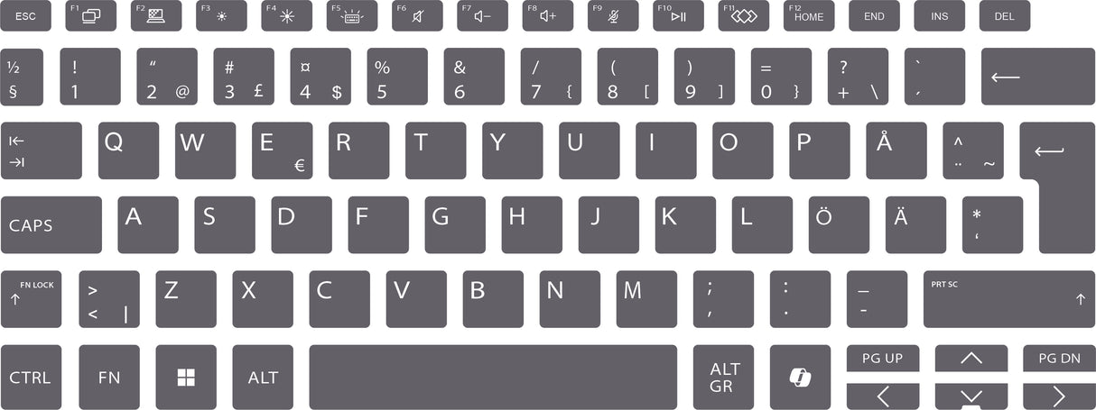 SticKeys for HP 8 G1i 14" / 8 G1i 14" Flip / X G1i 14 AI