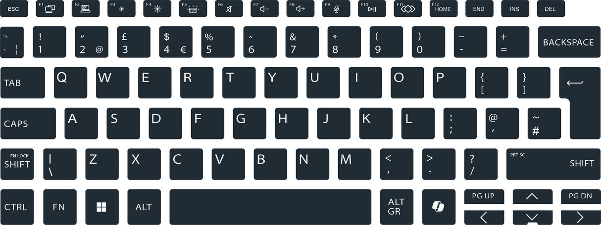 SticKeys for HP 8 G1i 14" / 8 G1i 14" Flip / X G1i 14 AI