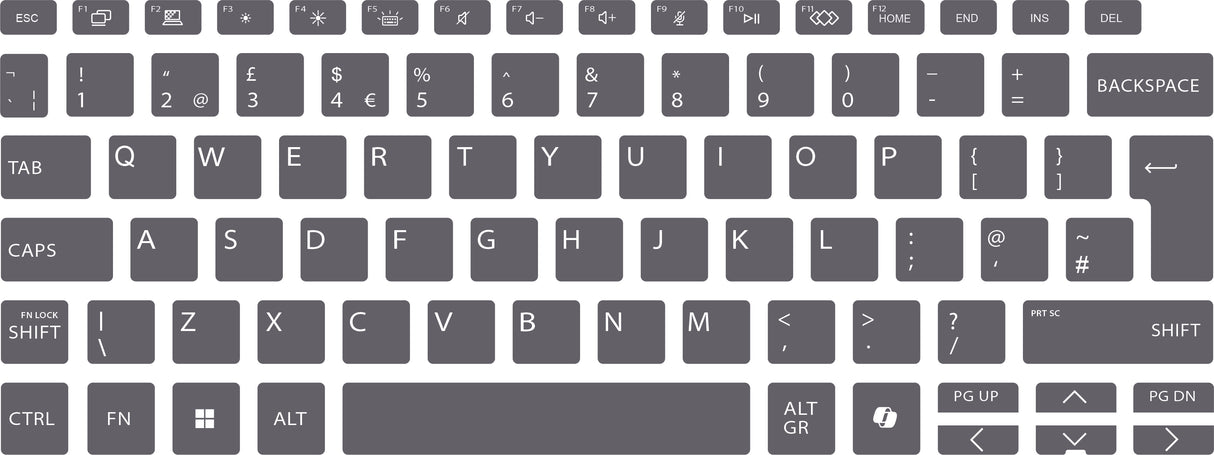 SticKeys for HP 8 G1i 14" / 8 G1i 14" Flip / X G1i 14 AI
