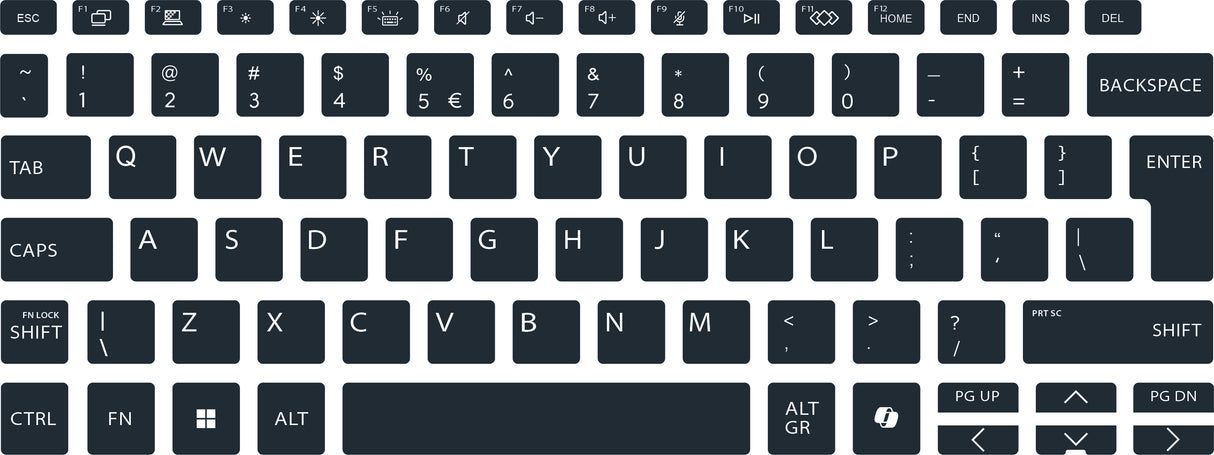 SticKeys for HP 8 G1i 14" / 8 G1i 14" Flip / X G1i 14 AI