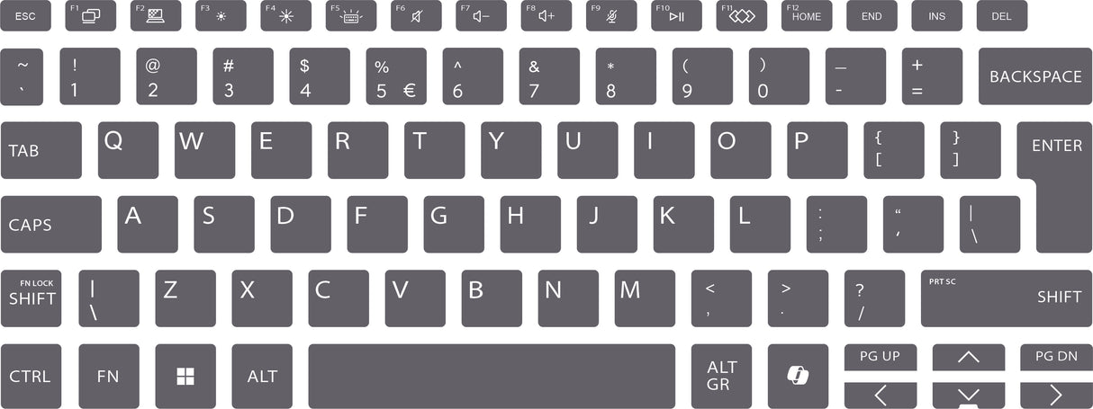 SticKeys for HP 8 G1i 14" / 8 G1i 14" Flip / X G1i 14 AI