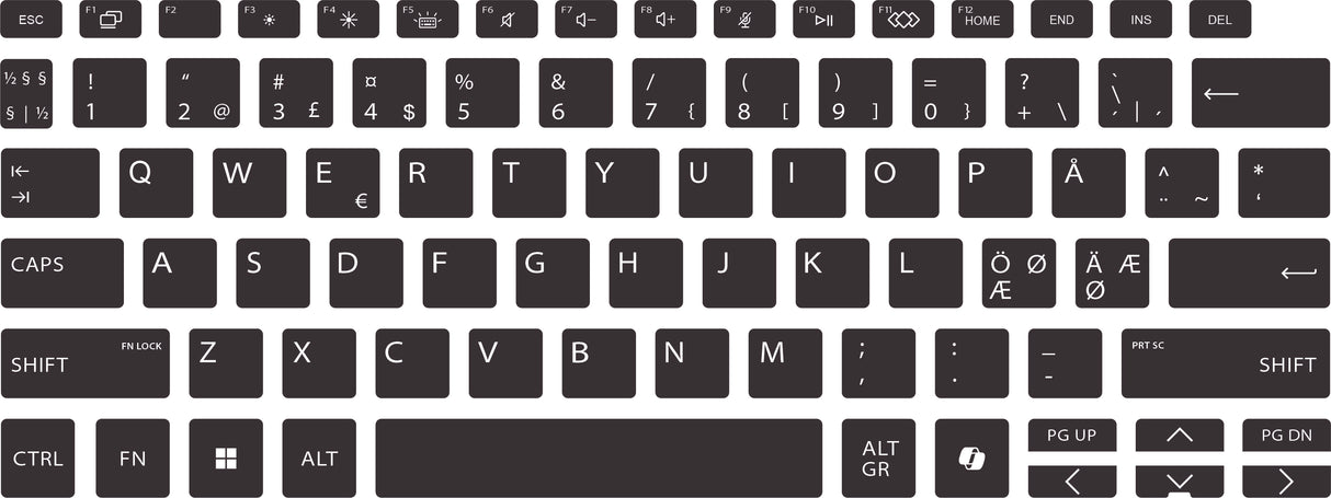 SticKeys® for HP 8 g1i 14"