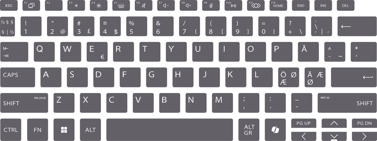 SticKeys for HP 8 G1i 14" / 8 G1i 14" Flip / X G1i 14 AI