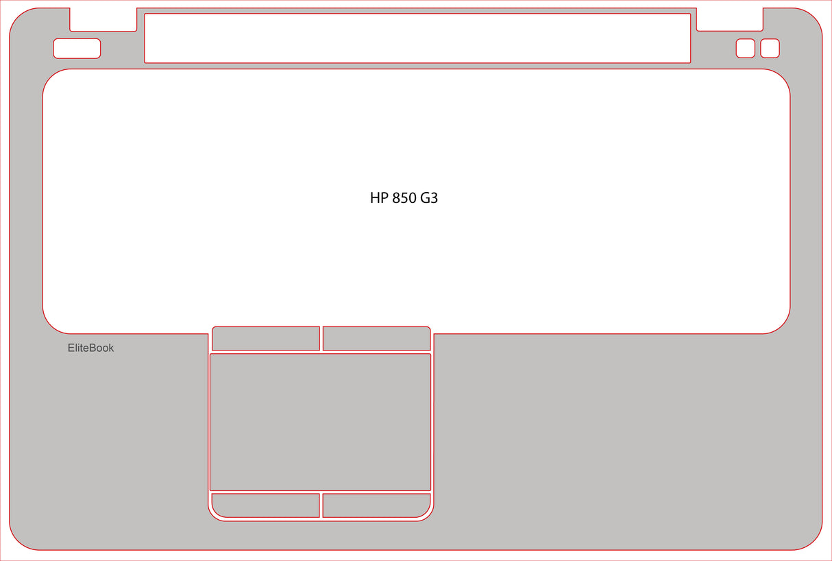 Palm & Track Skinz for HP EliteBook 850/855 G3/G4