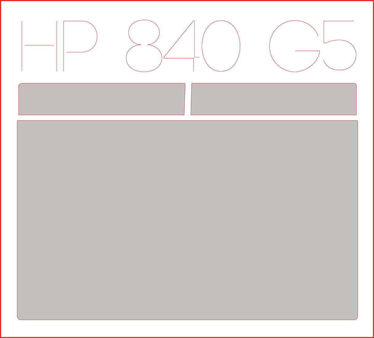 Track & Button Skinz for HP EliteBook 850/855 G5/G6