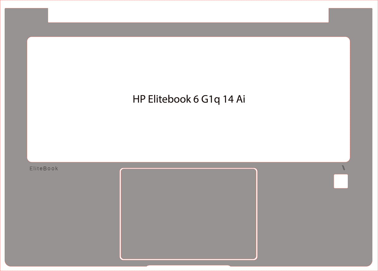 Palm & Track Skinz for HP Elitebook 6 G1q 14