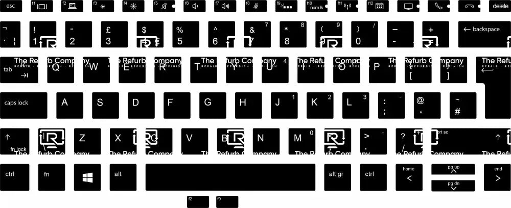SticKeys® for HP X360 1030 G4