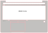 Palm & Track Skinz for HP ZBook 15U G6