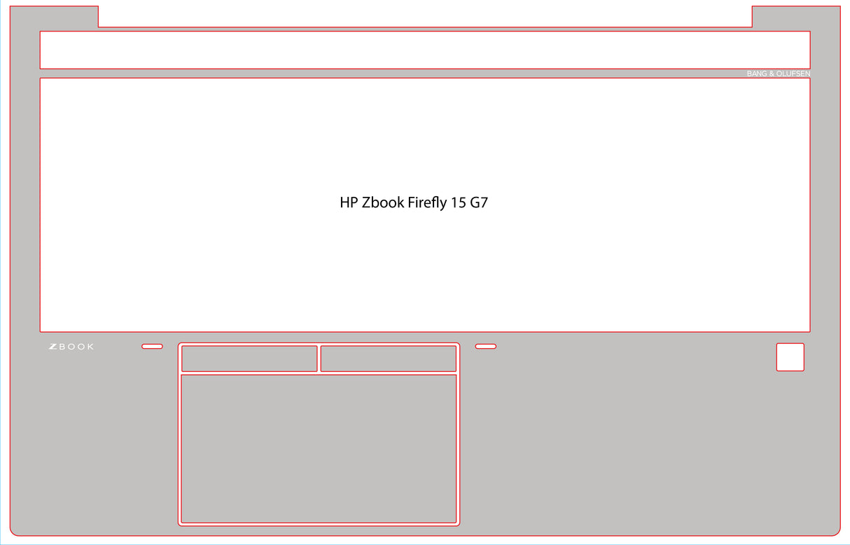 Palm & Track Skinz for HP ZBook Firefly 15 G7