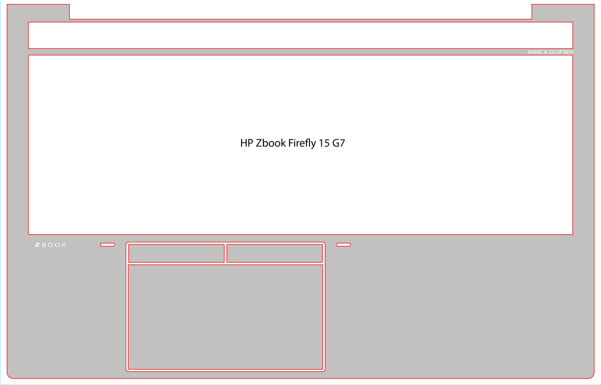 Palm & Track Skinz for HP ZBook Firefly 15 G7