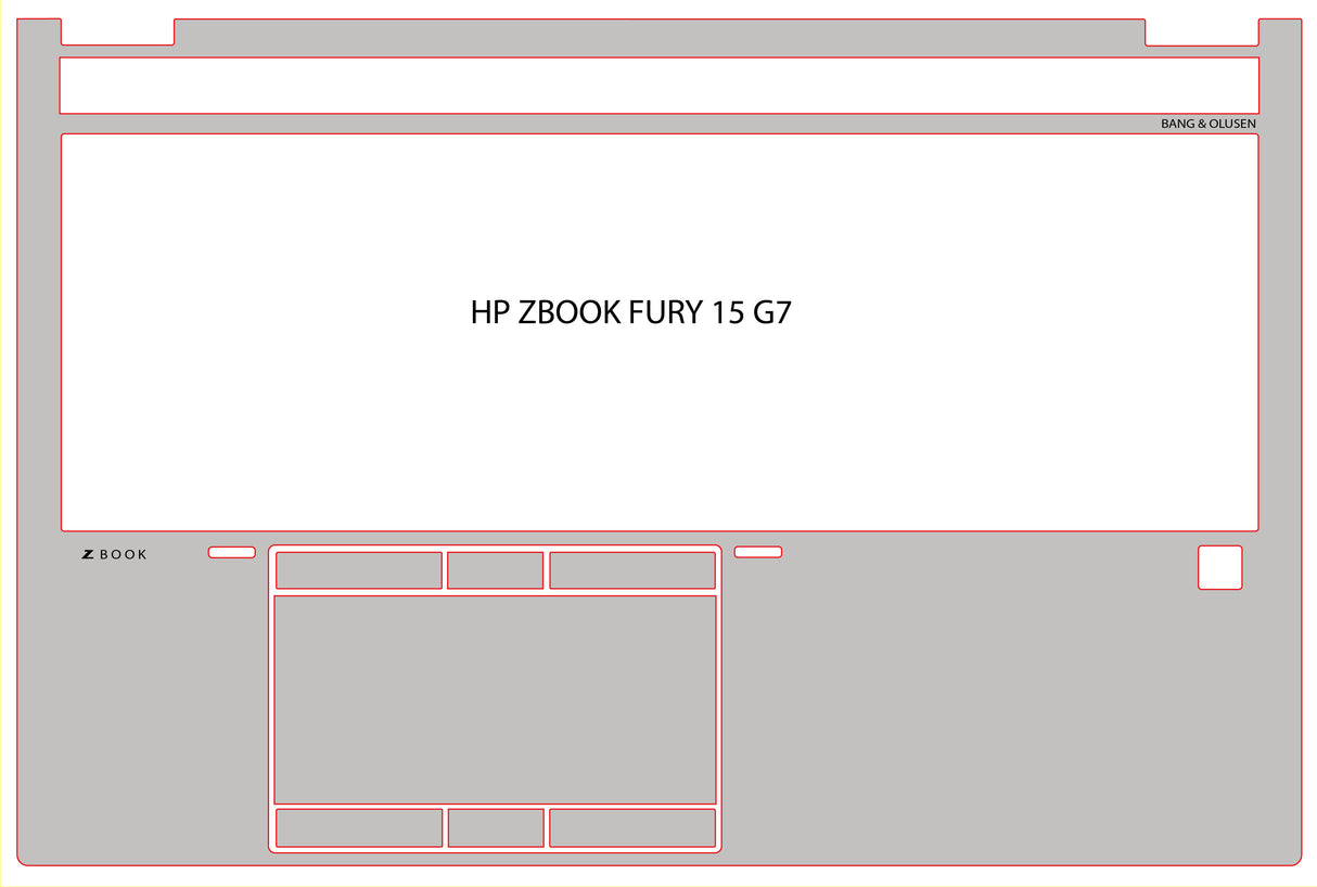 Palm Skinz® for HP Zbook Fury 15 G7/G8