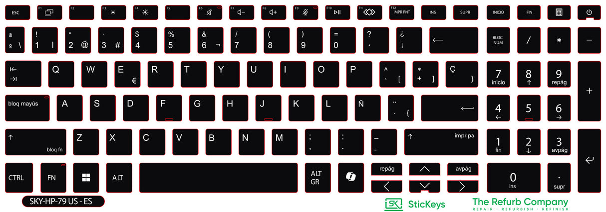 SticKeys for HP ProBook 460 G11