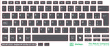 SticKeys for HP 8 G1i 14" / 8 G1i 14" Flip / X G1i 14 AI