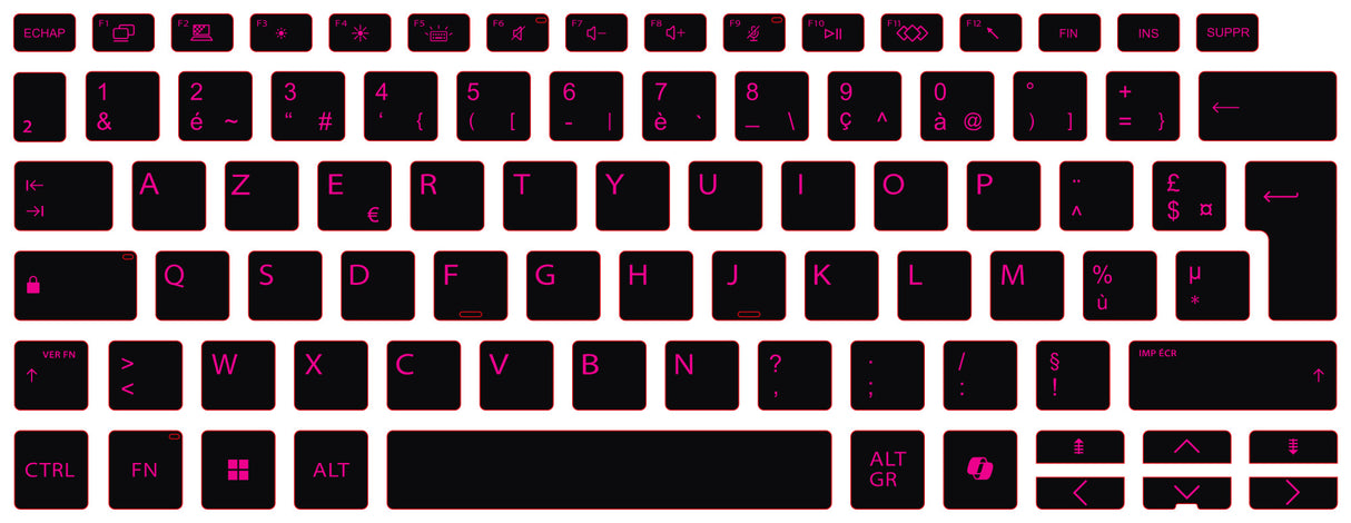 SticKeys for HP 8 G1i 14" / 8 G1i 14" Flip / X G1i 14 AI